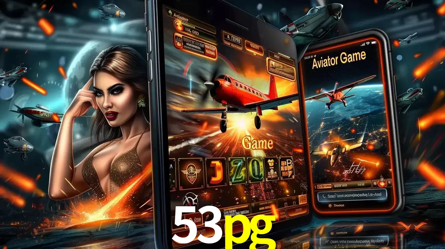 Mulher estilosa cercada por telas que exibem a jogabilidade do Aviator, capturando a intensidade e a estratégia deste popular crash game oferecido pelo 53pg.